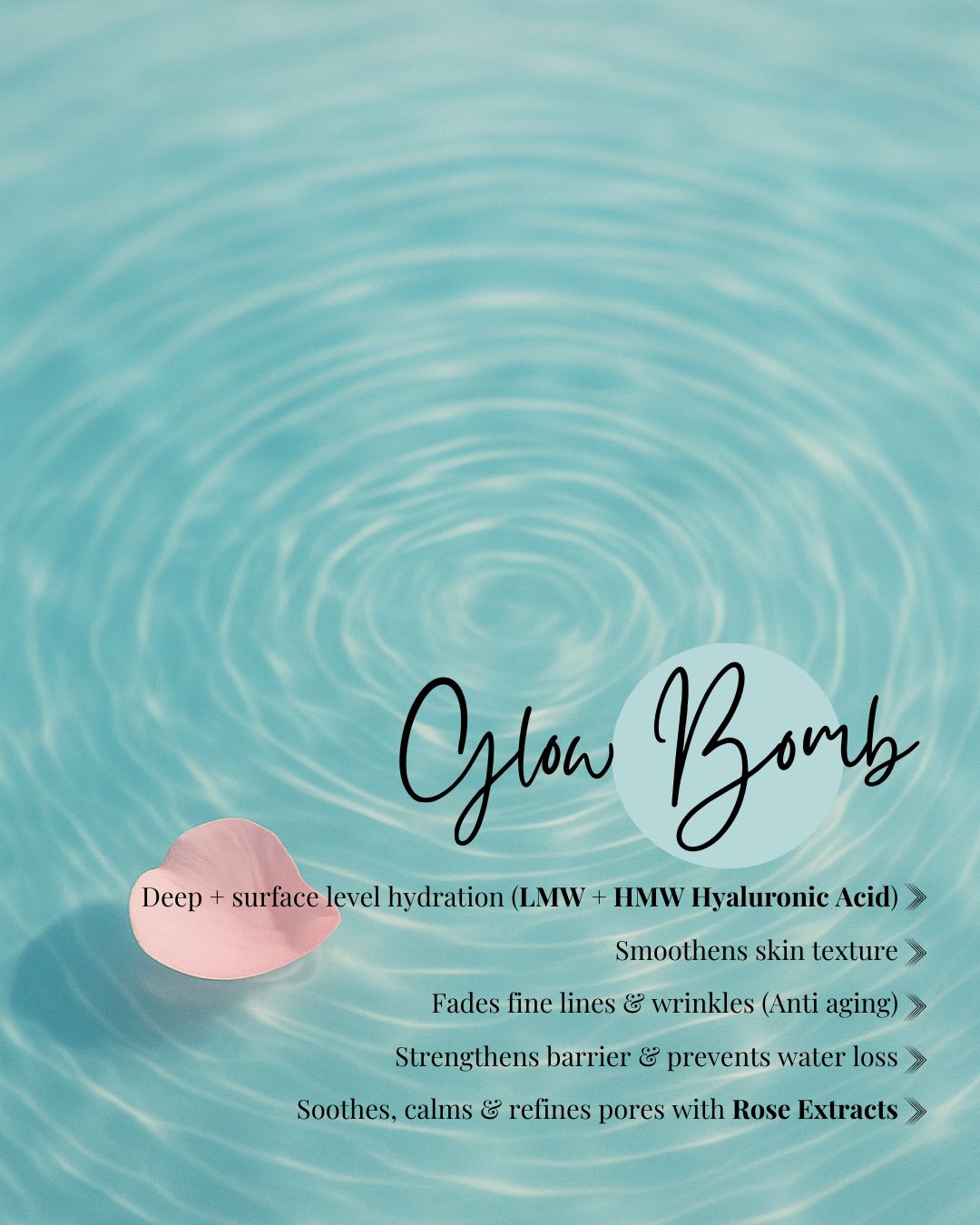 Hyaluronic Acid Serum 2% + Rose Extract.