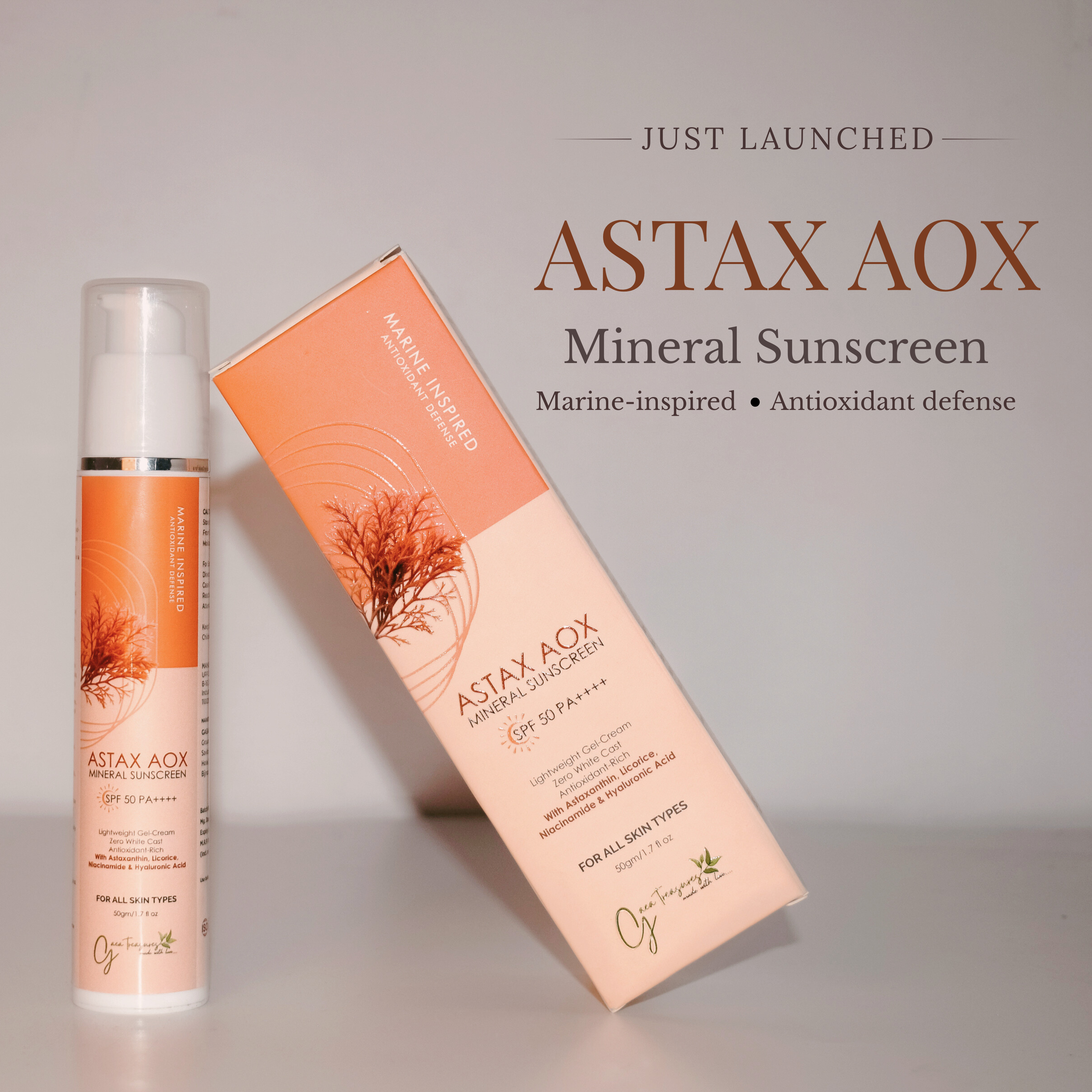 Astax AOX Mineral Sunscreen SPF 50+++