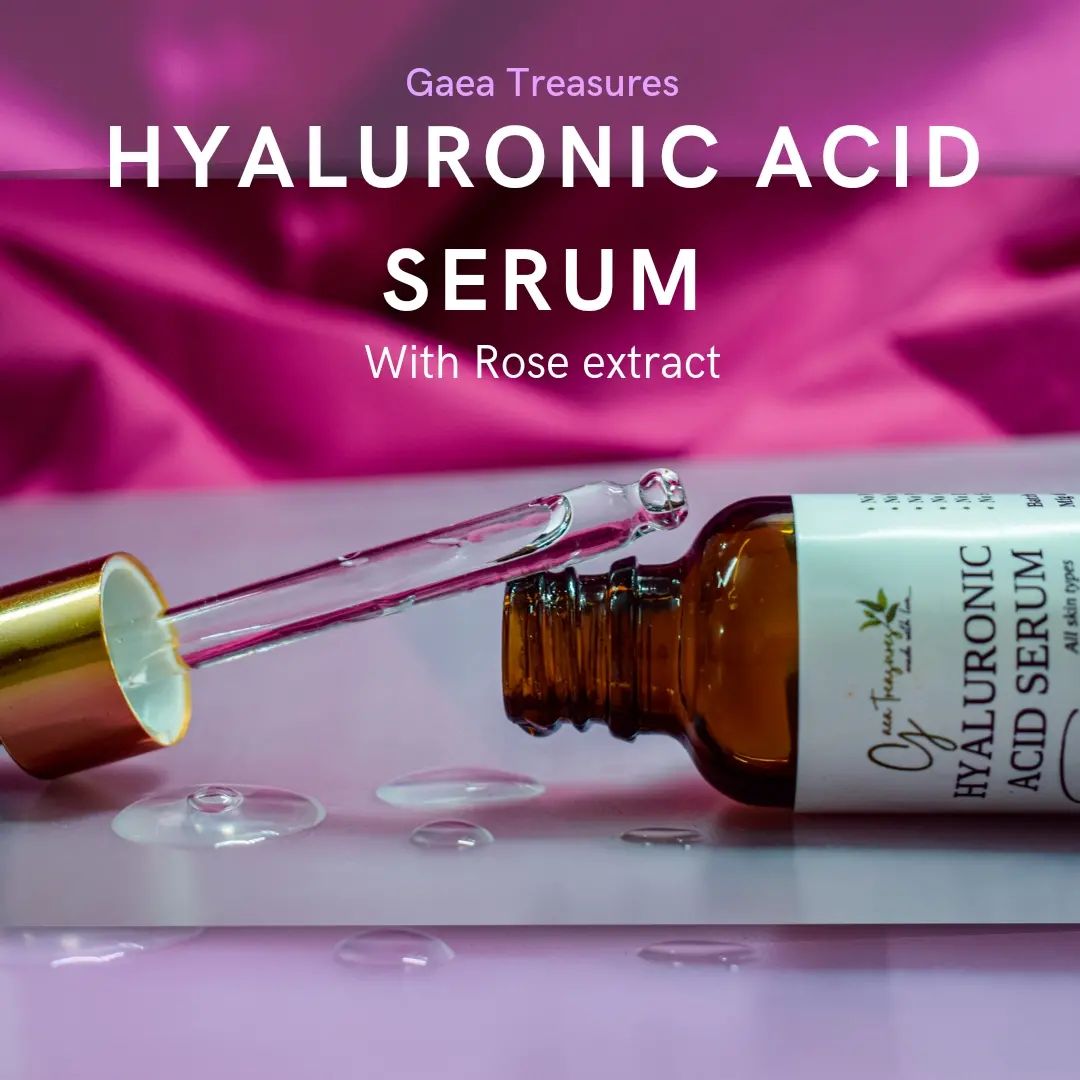 Hyaluronic Acid Serum 2% + Rose Extract.