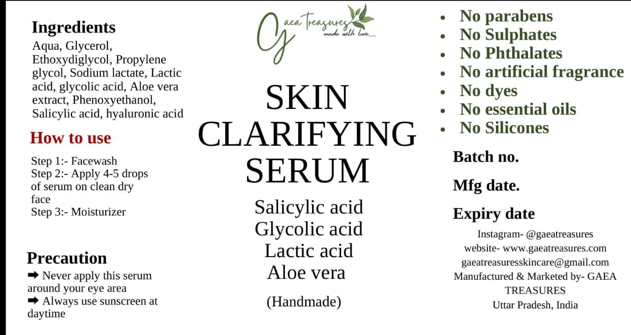 Skin Clarifying Serum - ACNE Treatment