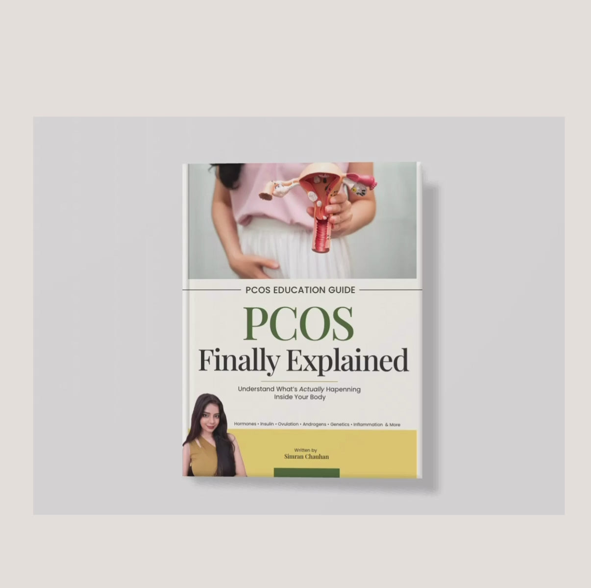 PCOS Finally Explained | 63-Page Visual Education Guide | Hormones, Insulin, Ovulation & Androgens | Digital PDF