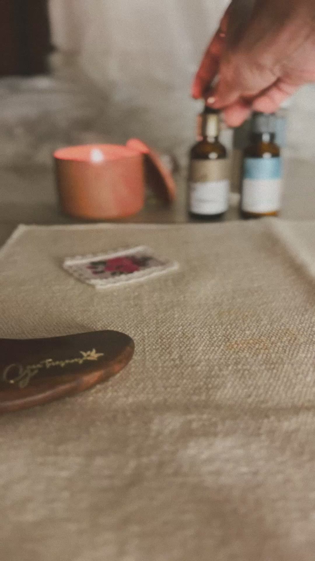 Bloom After Flame — Gaea Ritual Candle
