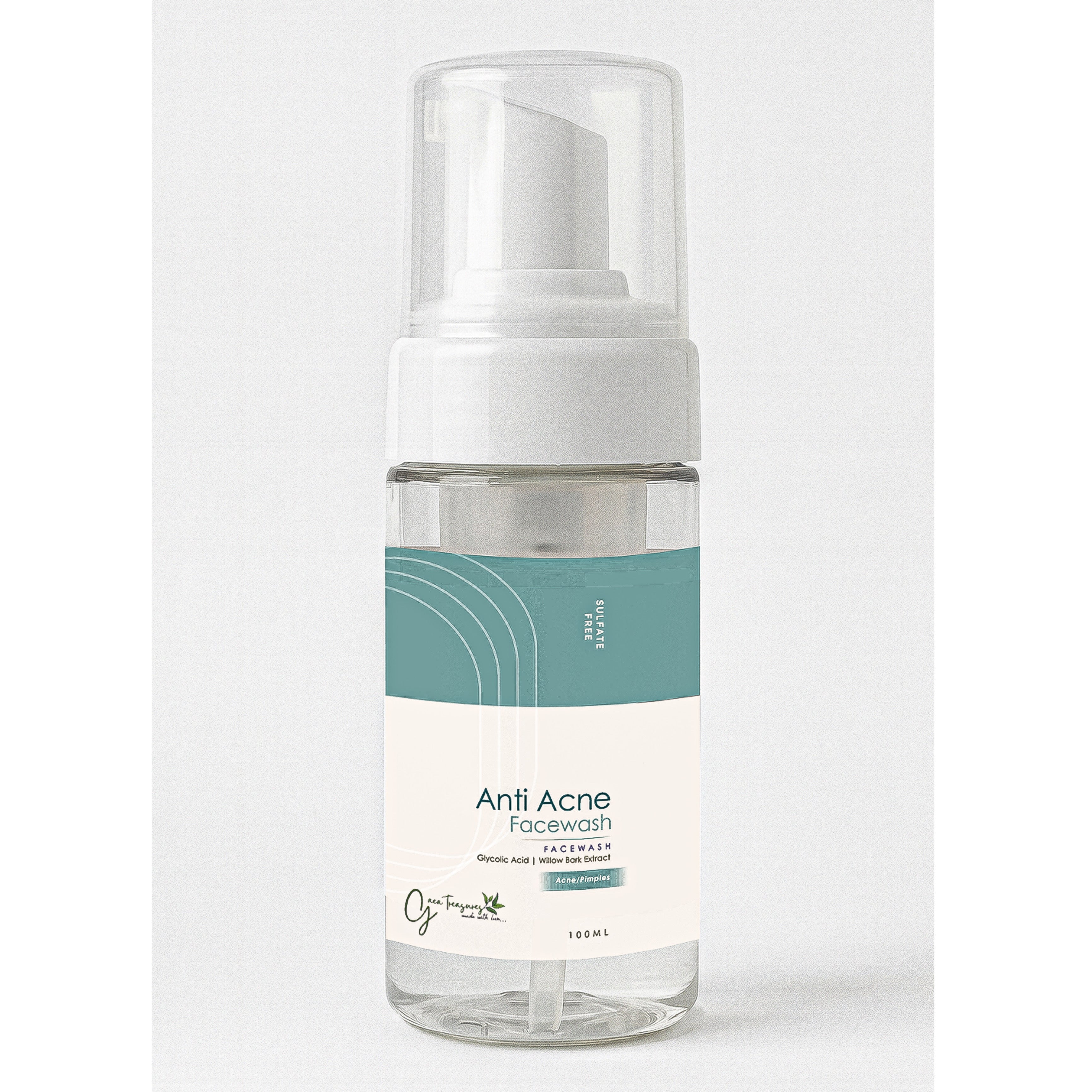 ANTI ACNE Facewash (1% Glycolic Acid + Salicylic Acid)